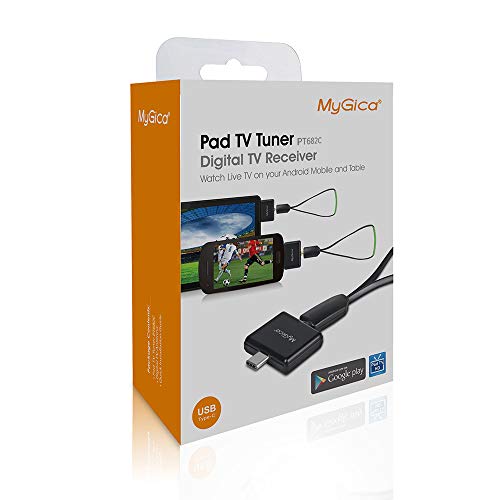 Mygica tv Tuner for Watching ATSC Digital TV Anywhere You go with Type-C on Android Mobile or Pad (PT682C)