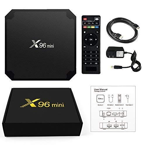 X96 Mini Android 7.1 TV BOX 1GB 8GB AMLOGIC S905W QUAD CORE SUPPORT 2.4G WIFI H.265 X96MINI MEDIA PLAYER