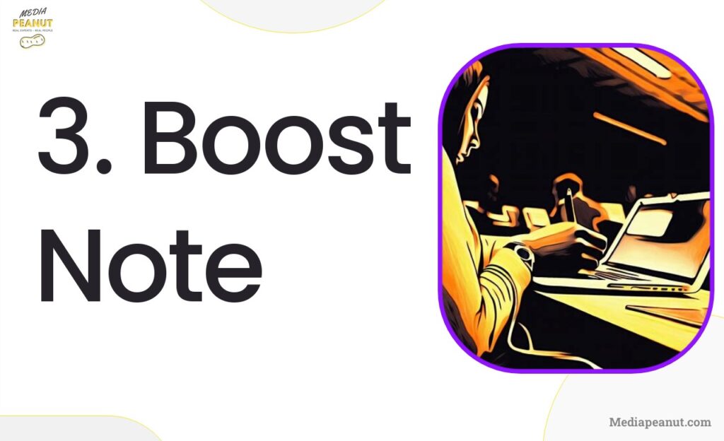 5 3. Boost Note