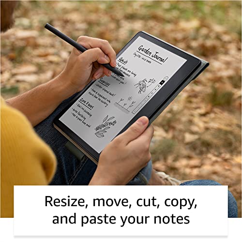 Kindle Scribe (64 GB) the first Kindle for reading, writing, journaling and sketching - with a 10.2” 300 ppi Paperwhite display, includes Premium Pen