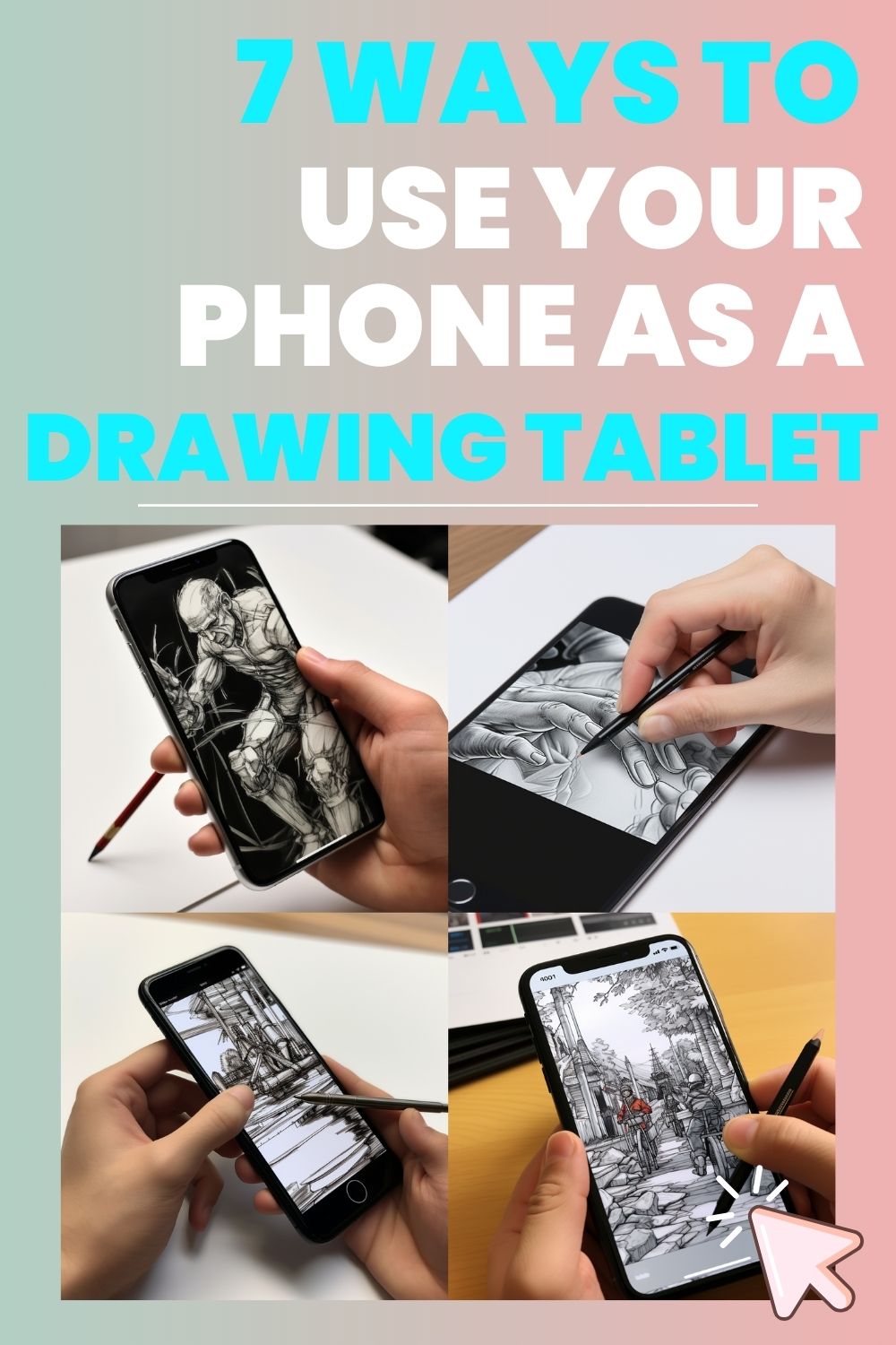 7 Ways to Use Your Phone as a Drawing Tablet