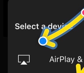 Air play icon youtube roku