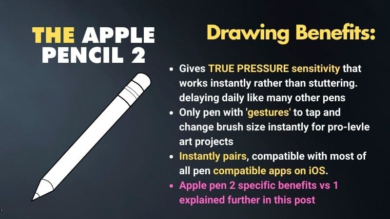 Is the Apple Pencil 2 or 1 better for Drawing_ which is best for digital art
