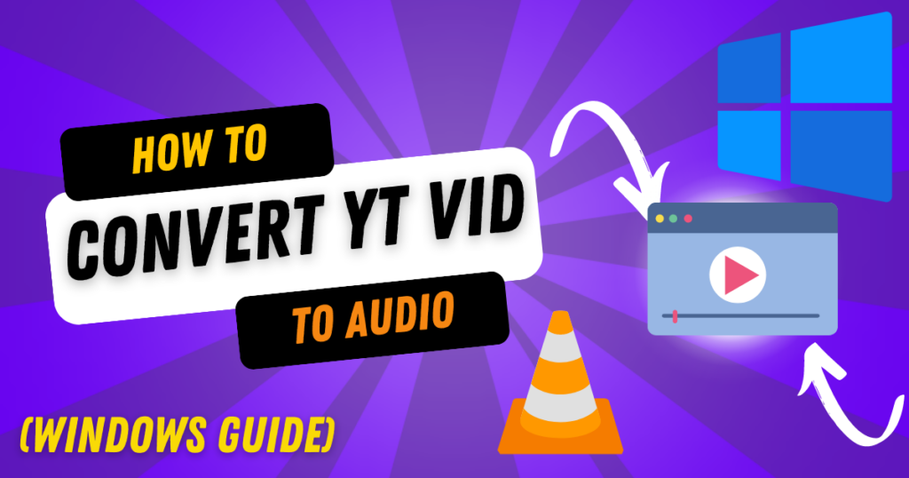 How to Convert YouTube videos to mp3 Audio using VLC Windows