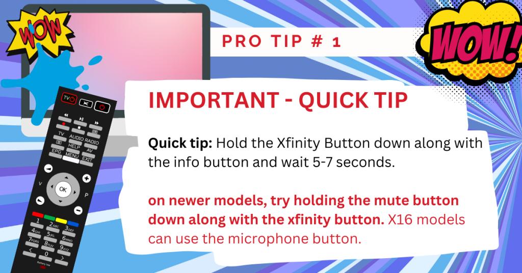 IMPORTANT How To Pair Xfinity Remote quick tip 1