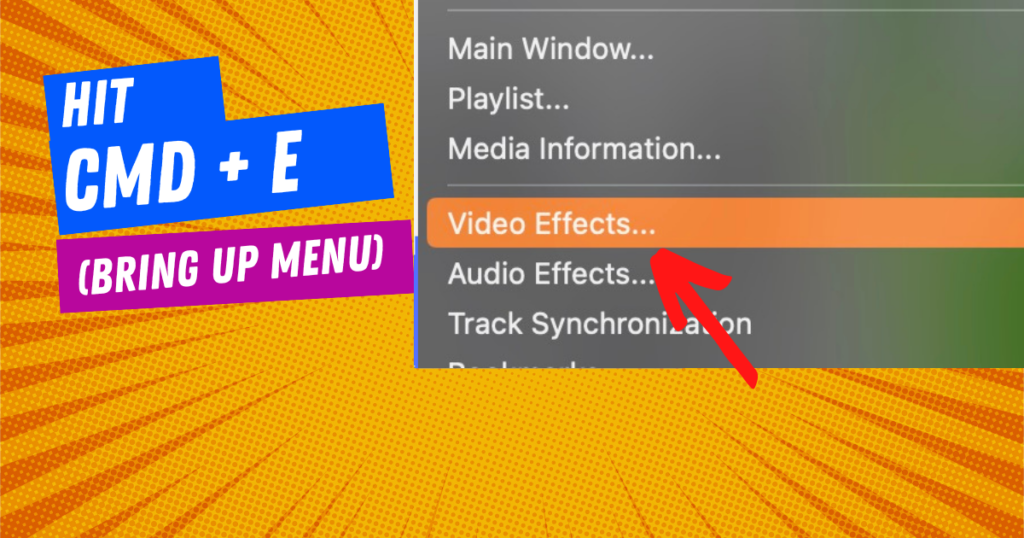 Step 2 Open the Effects and filters dashboard by pressing CMD E or via the Windows menu