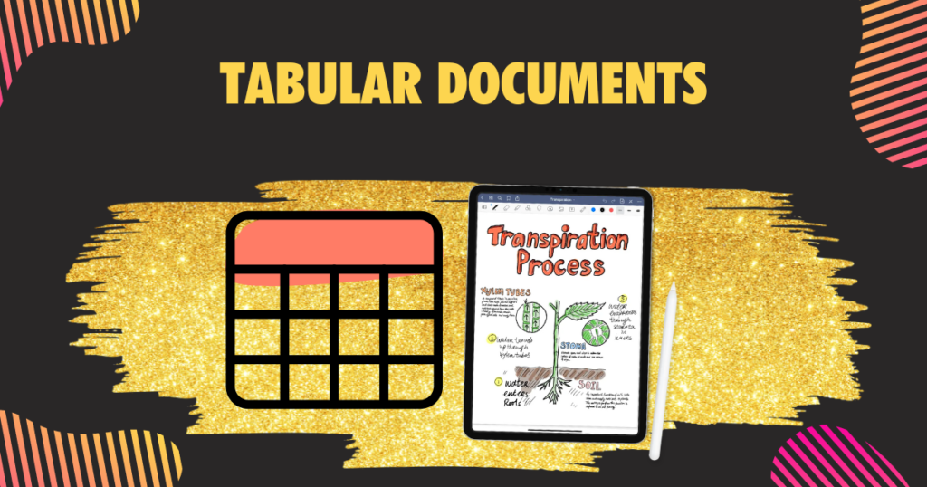 Tabular Documents