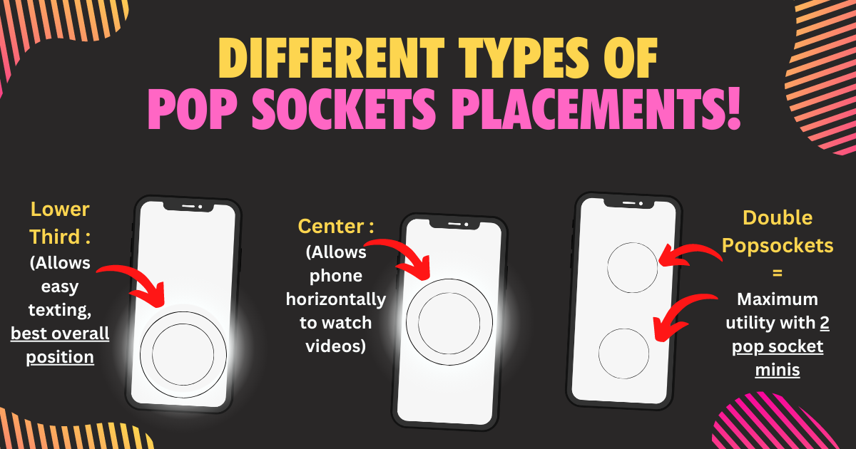 Where to put a Popsocket on your Phone [Best Placements]