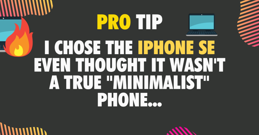Why use a Minimalist Phone 1