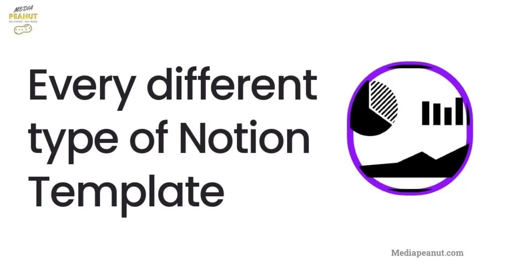 4 Every different type of Notion Template