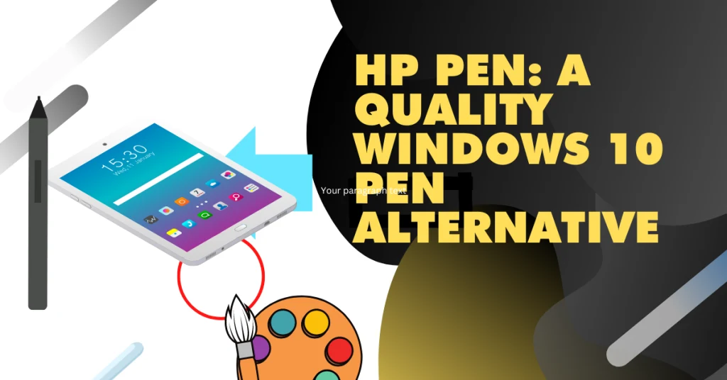 5. HP Pen A quality Windows 10 pen alternative