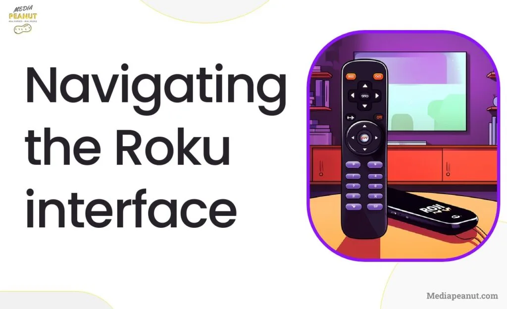 6 Navigating the Roku interface