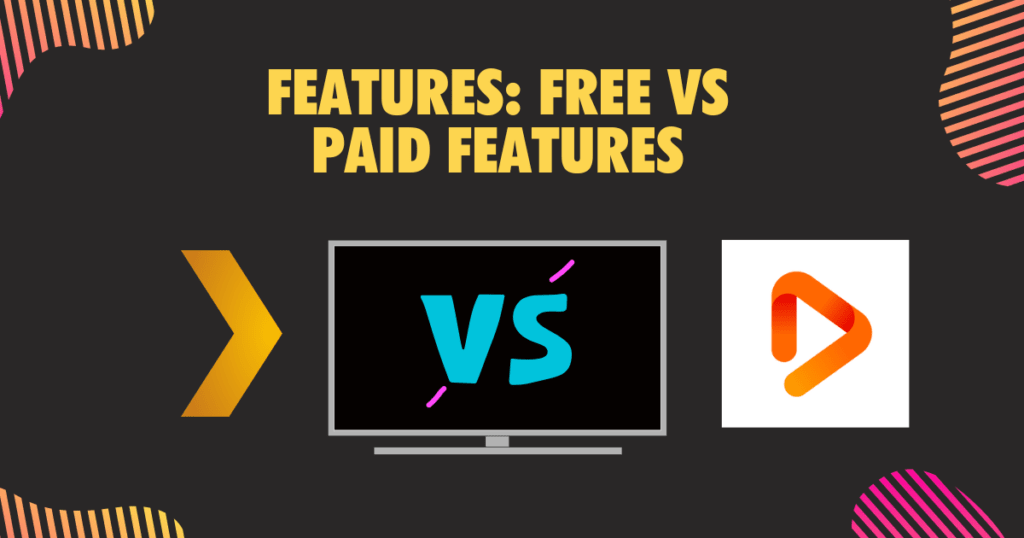 Features Free vs paid features