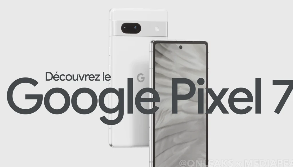 Google Pixel 7a render 4