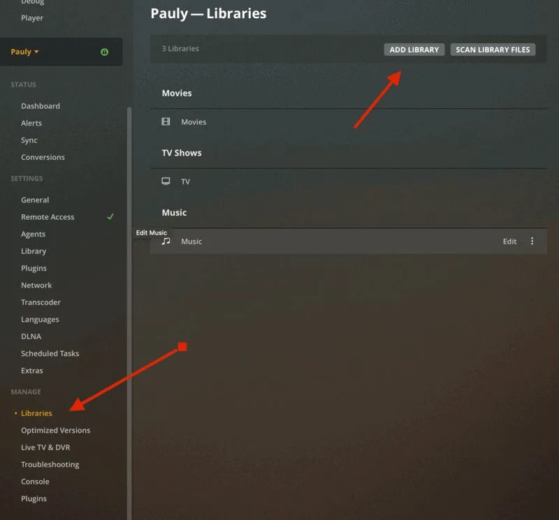 how to add new movies to plex step 2