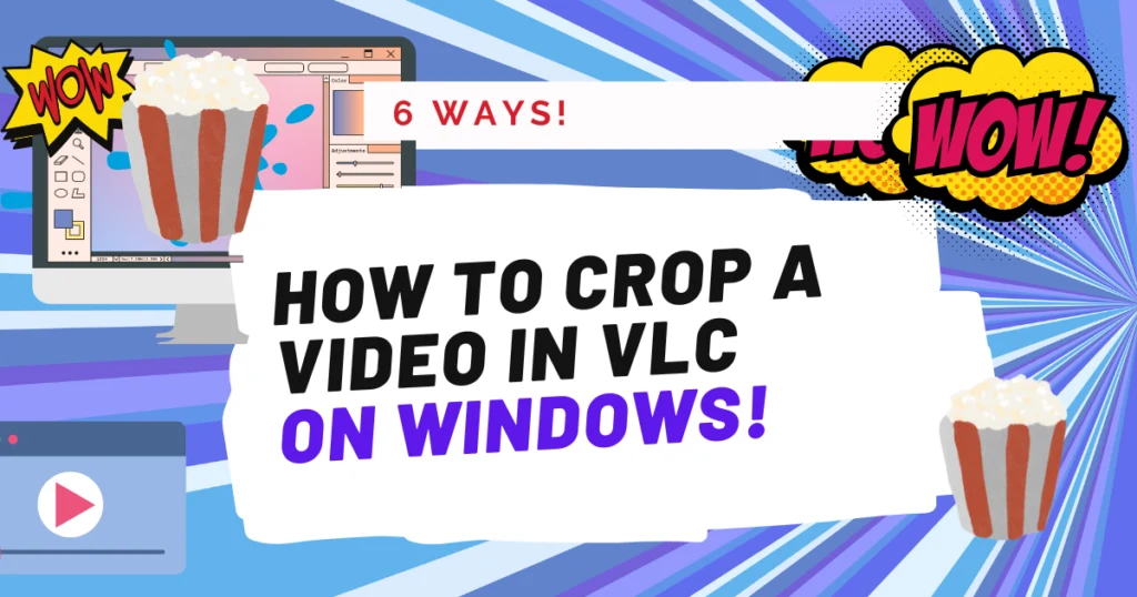 how to crop a video in vlc on windows