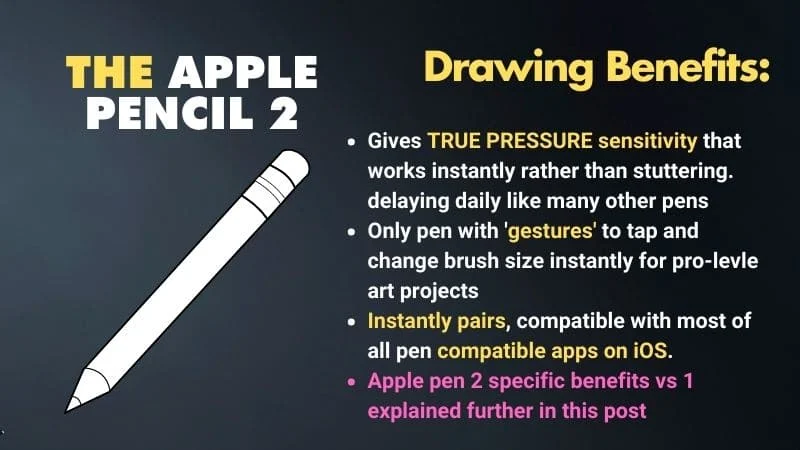 Is the Apple Pencil 2 or 1 better for Drawing_ which is best for digital art