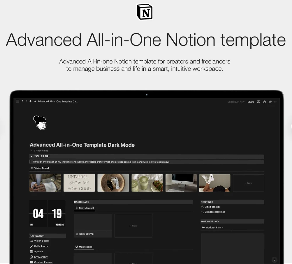 Notion Template For Personal