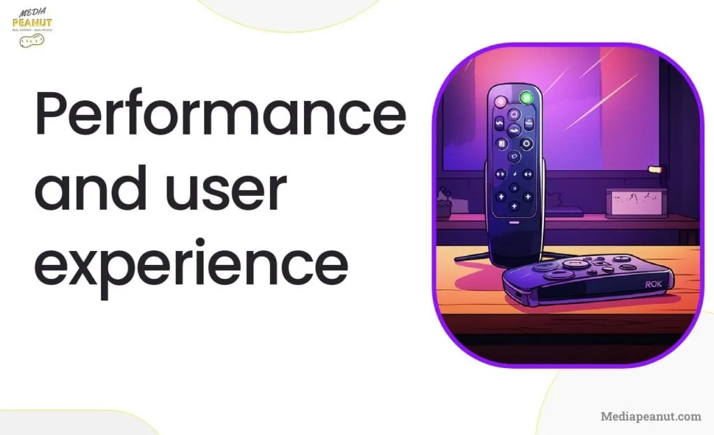 Performance and user experience 1