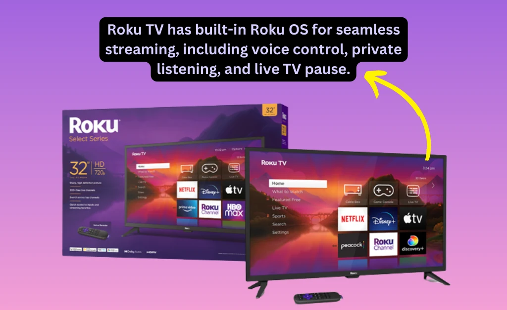 Roku tv features