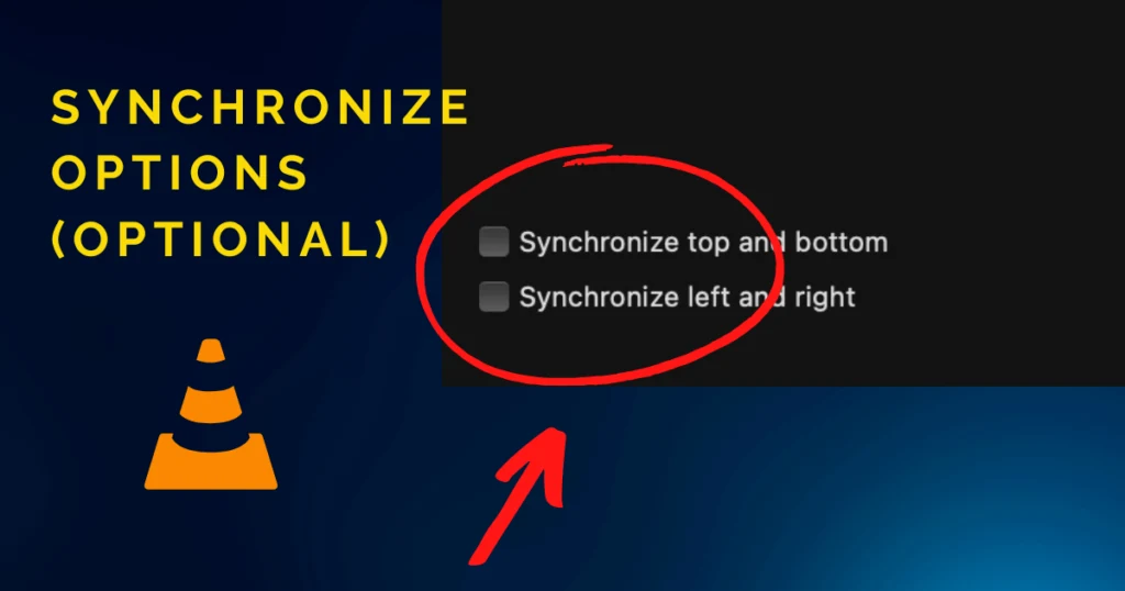 synchronize options optional 1